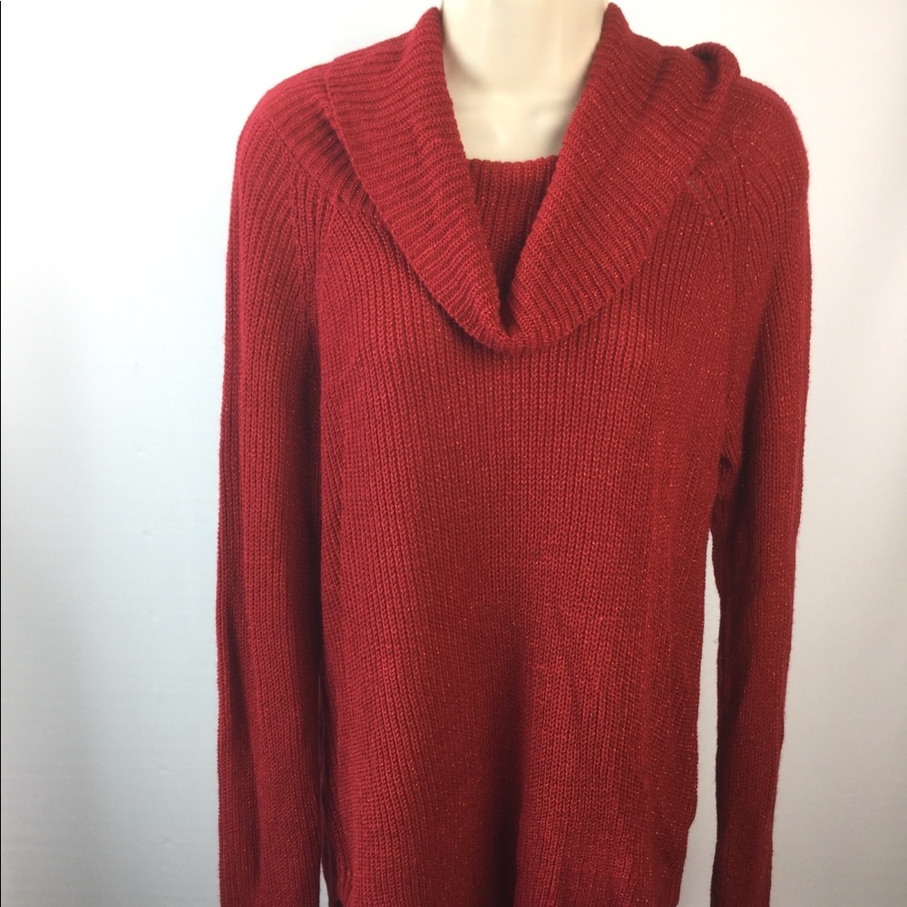 BCX Cowl Neck Long Sleeve sweater